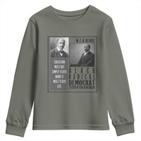W E B Du Bois Youth Sweatshirt Pan Africanism Intellectual Leader