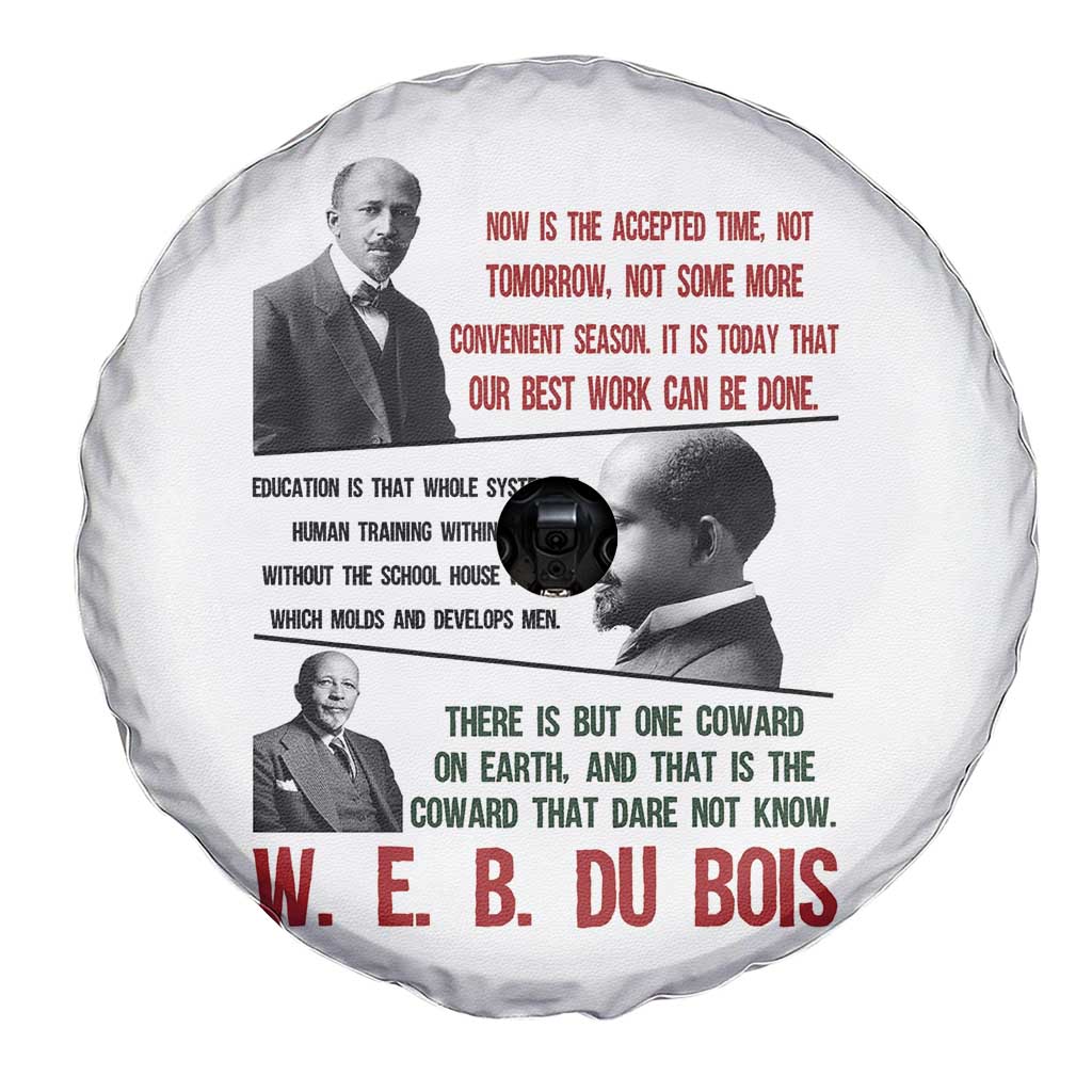 W E B Du Bois Education And Human Development Quote Spare Tire Cover
