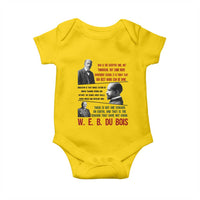 W E B Du Bois Education And Human Development Quote Baby Onesie