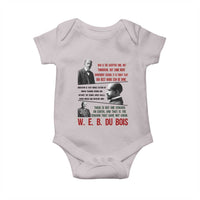 W E B Du Bois Education And Human Development Quote Baby Onesie