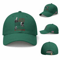W E B Du Bois Education And Human Development Quote Baseball Cap