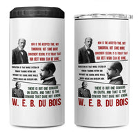 W E B Du Bois Education And Human Development Quote 4 in 1 Can Cooler Tumbler