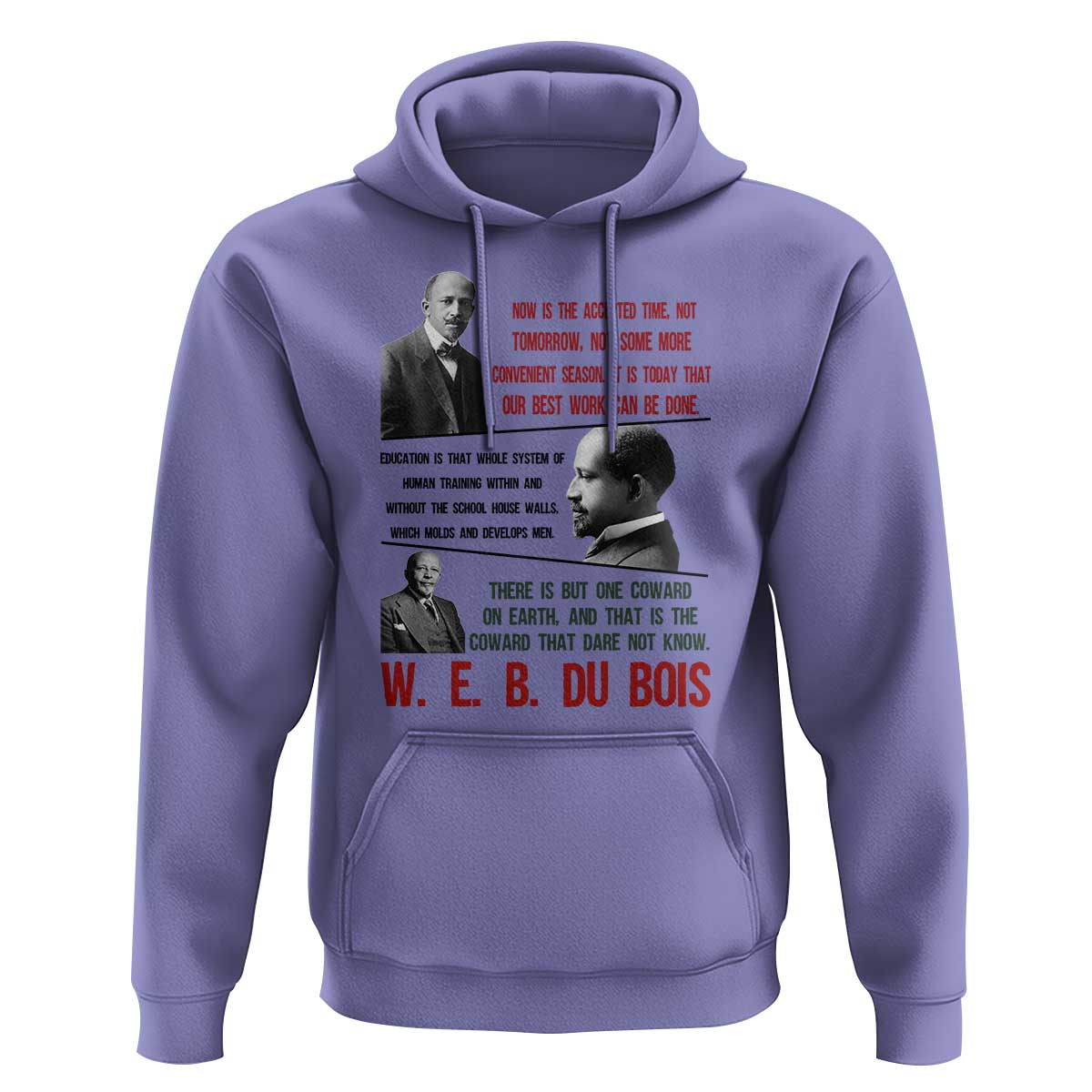 W E B Du Bois Education And Human Development Quote Hoodie