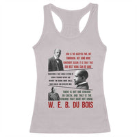 W E B Du Bois Education And Human Development Quote Racerback Tank Top