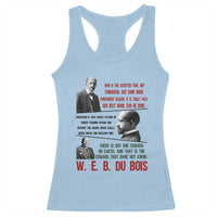 W E B Du Bois Education And Human Development Quote Racerback Tank Top
