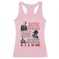 W E B Du Bois Education And Human Development Quote Racerback Tank Top