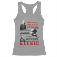 W E B Du Bois Education And Human Development Quote Racerback Tank Top