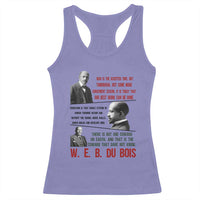 W E B Du Bois Education And Human Development Quote Racerback Tank Top