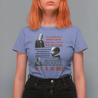 W E B Du Bois Education And Human Development Quote T Shirt For Women