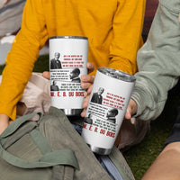 W E B Du Bois Education And Human Development Quote Tumbler Cup