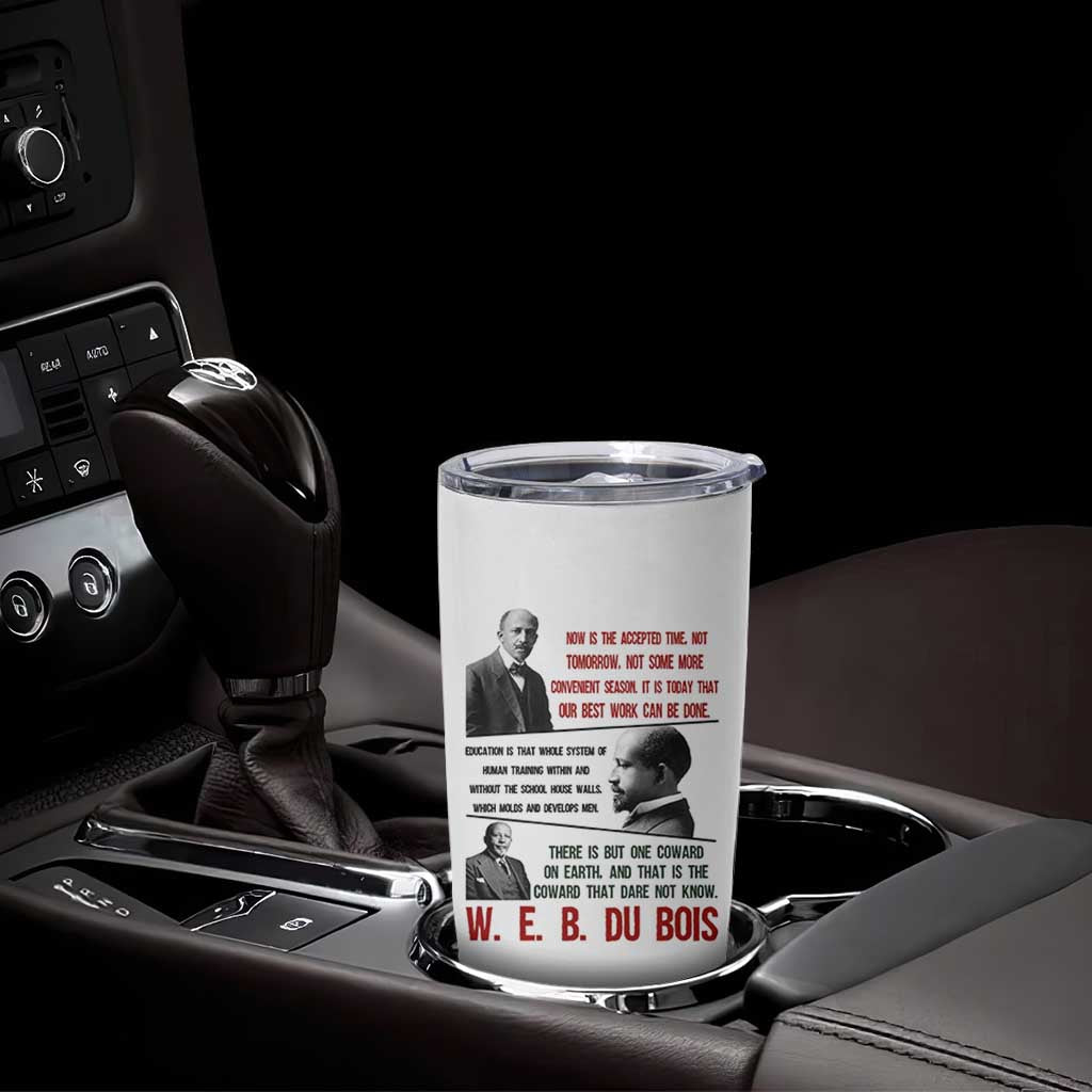 W E B Du Bois Education And Human Development Quote Tumbler Cup