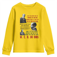 W E B Du Bois Education And Human Development Quote Youth Sweatshirt