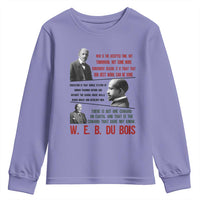 W E B Du Bois Education And Human Development Quote Youth Sweatshirt