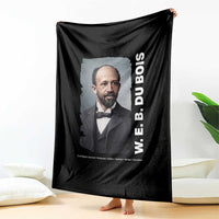 W E B Du Bois Throw Blanket Black Thought Leader And Intellectual Legacy