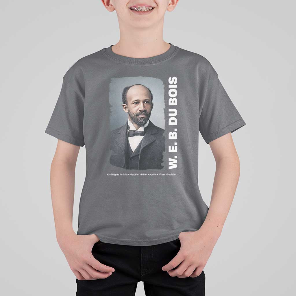 W E B Du Bois T Shirt For Kid Black Thought Leader And Intellectual Legacy