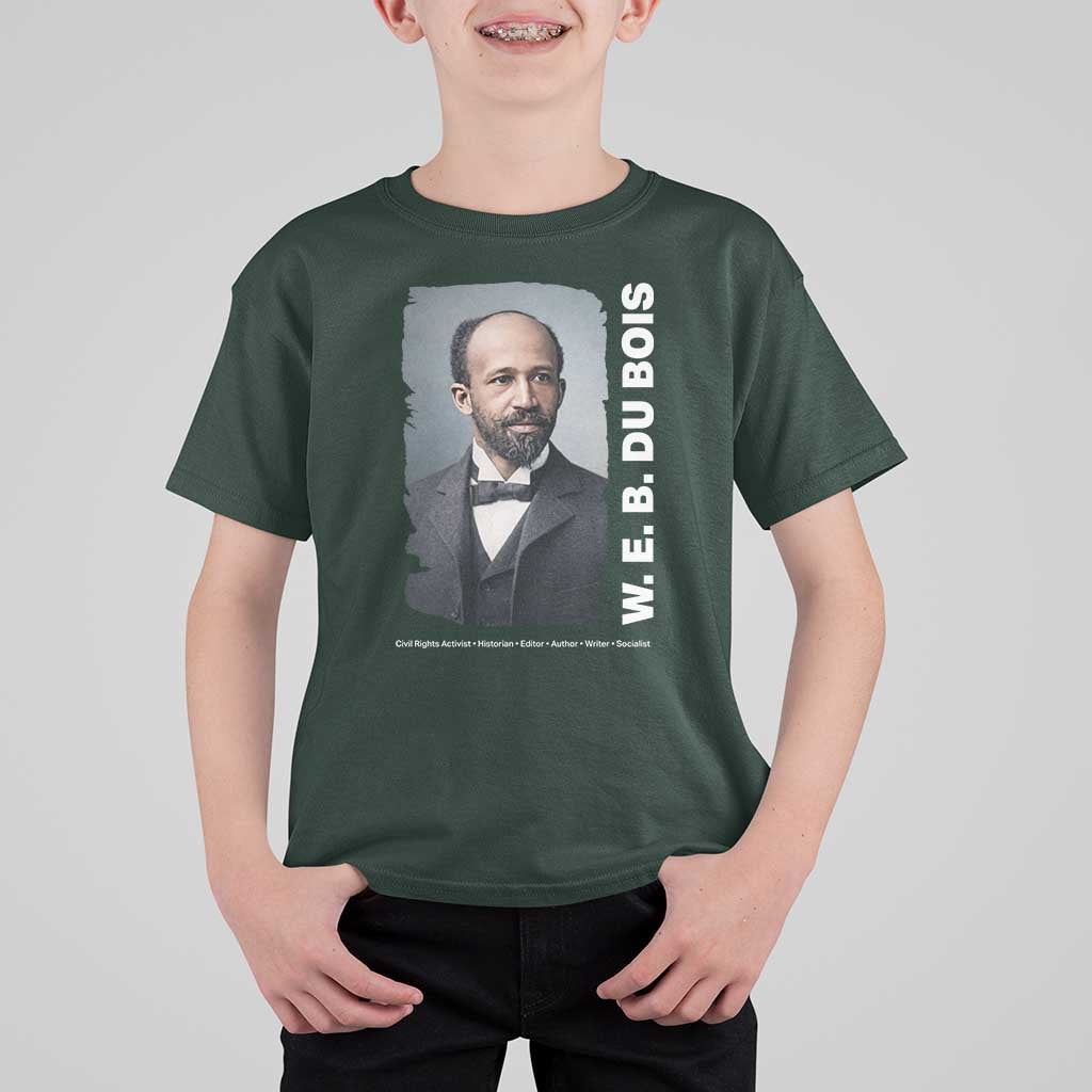 W E B Du Bois T Shirt For Kid Black Thought Leader And Intellectual Legacy