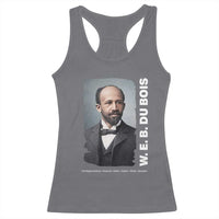 W E B Du Bois Racerback Tank Top Black Thought Leader And Intellectual Legacy