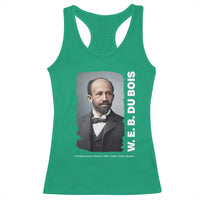 W E B Du Bois Racerback Tank Top Black Thought Leader And Intellectual Legacy