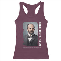 W E B Du Bois Racerback Tank Top Black Thought Leader And Intellectual Legacy