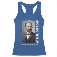 W E B Du Bois Racerback Tank Top Black Thought Leader And Intellectual Legacy