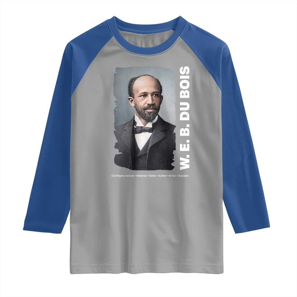 W E B Du Bois Raglan Shirt Black Thought Leader And Intellectual Legacy