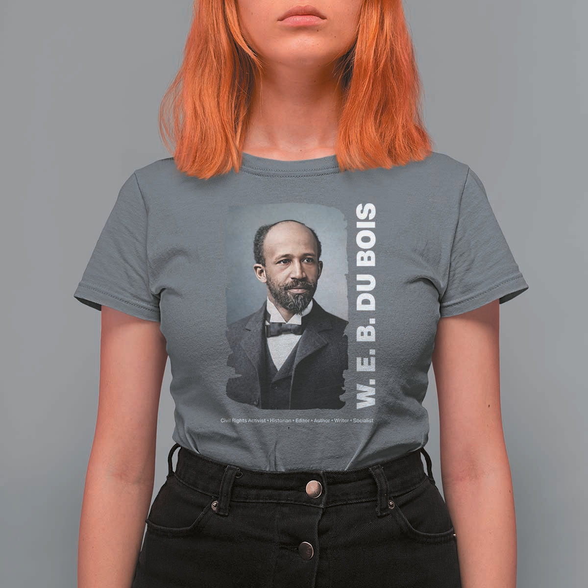 W E B Du Bois T Shirt For Women Black Thought Leader And Intellectual Legacy