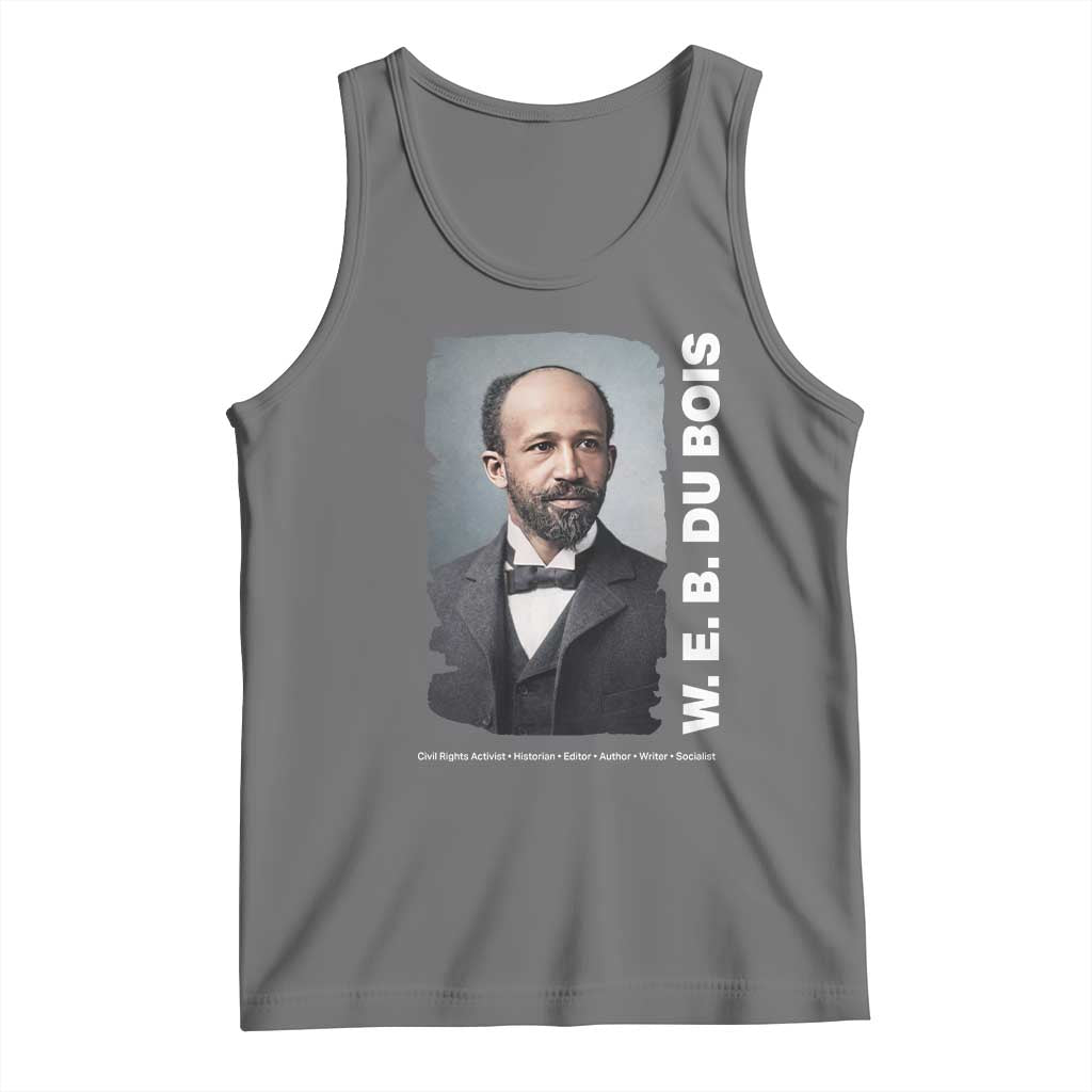 W E B Du Bois Tank Top Black Thought Leader And Intellectual Legacy