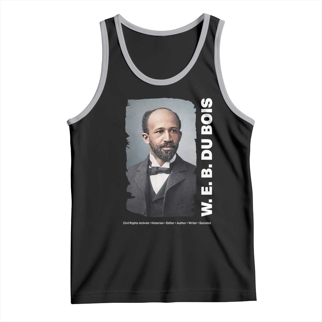 W E B Du Bois Tank Top Black Thought Leader And Intellectual Legacy