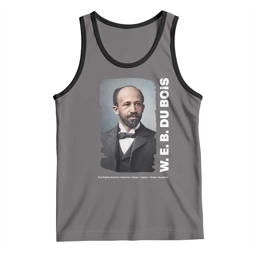 W E B Du Bois Tank Top Black Thought Leader And Intellectual Legacy