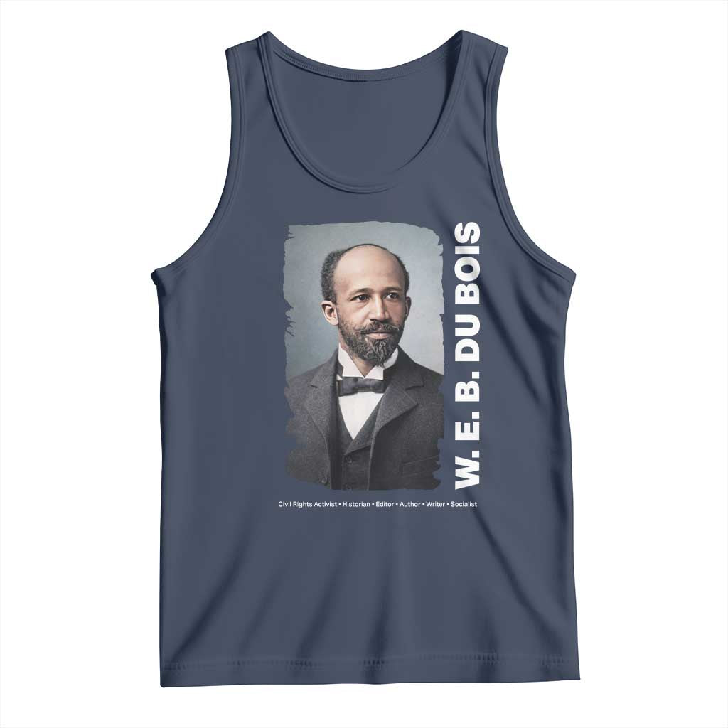 W E B Du Bois Tank Top Black Thought Leader And Intellectual Legacy