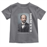 W E B Du Bois Toddler T Shirt Black Thought Leader And Intellectual Legacy