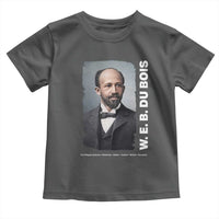 W E B Du Bois Toddler T Shirt Black Thought Leader And Intellectual Legacy