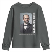 W E B Du Bois Youth Sweatshirt Black Thought Leader And Intellectual Legacy