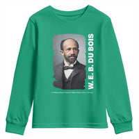 W E B Du Bois Youth Sweatshirt Black Thought Leader And Intellectual Legacy