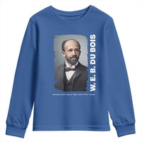 W E B Du Bois Youth Sweatshirt Black Thought Leader And Intellectual Legacy