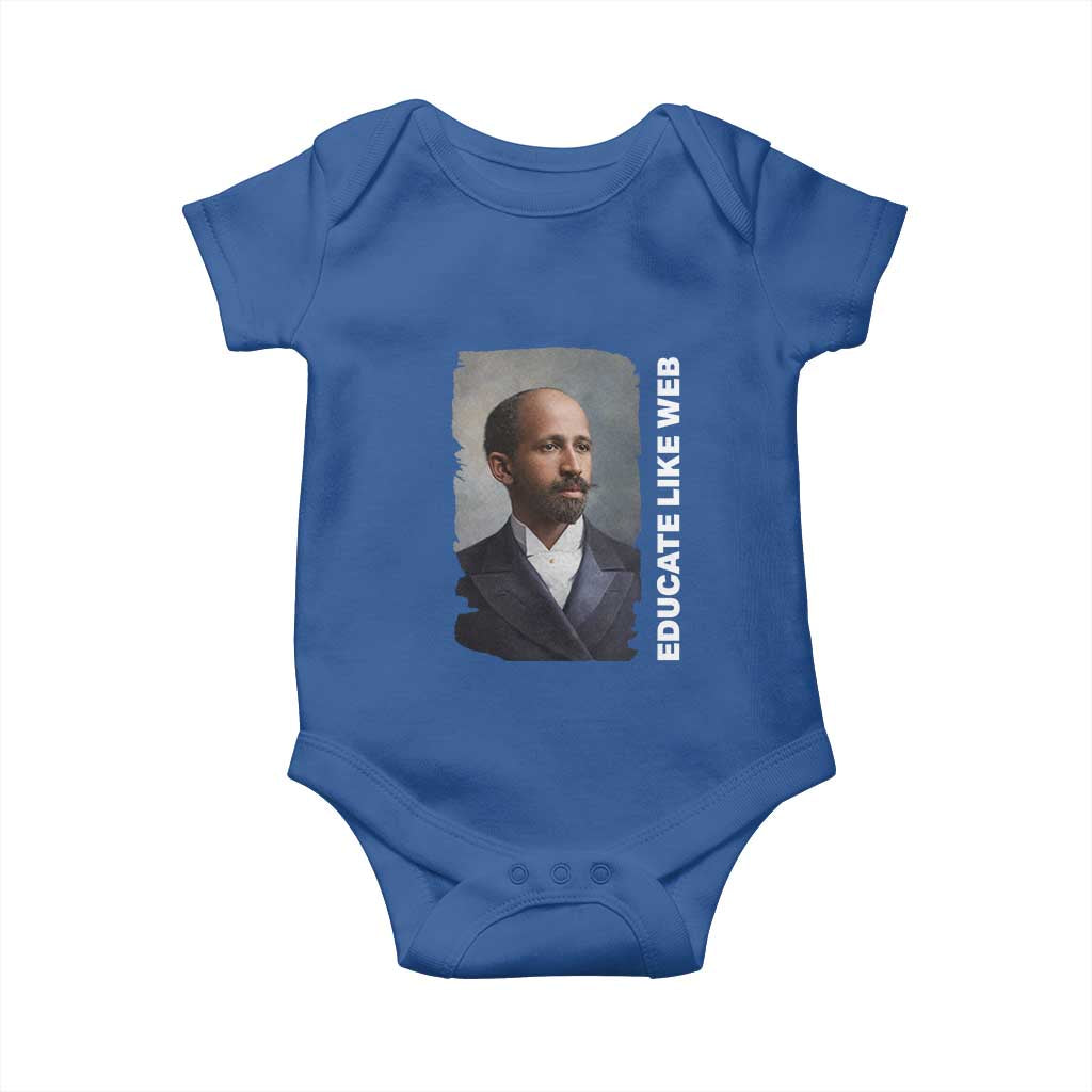 Educate Like W E B Baby Onesie African American Heritage