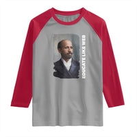 Educate Like W E B Raglan Shirt African American Heritage