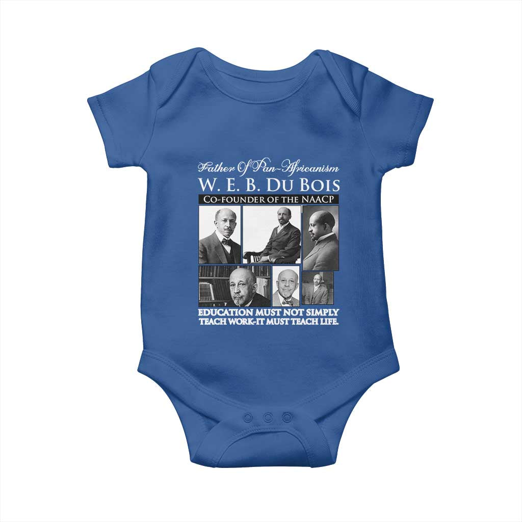 W E B Du Bois Baby Onesie Education Must Teach Life Quote
