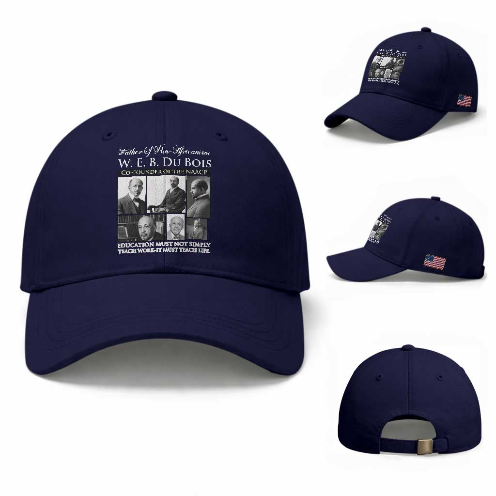 W E B Du Bois Baseball Cap Education Must Teach Life Quote