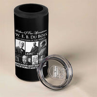 W E B Du Bois 4 in 1 Can Cooler Tumbler Education Must Teach Life Quote