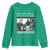 W E B Du Bois Youth Sweatshirt Education Must Teach Life Quote