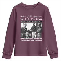 W E B Du Bois Youth Sweatshirt Education Must Teach Life Quote