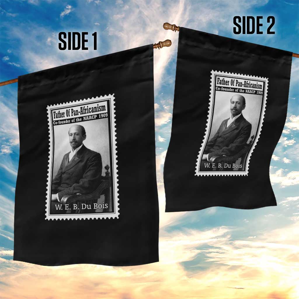 Vintage Stamp W E B Du Bois Garden Flag Black Thought Leader