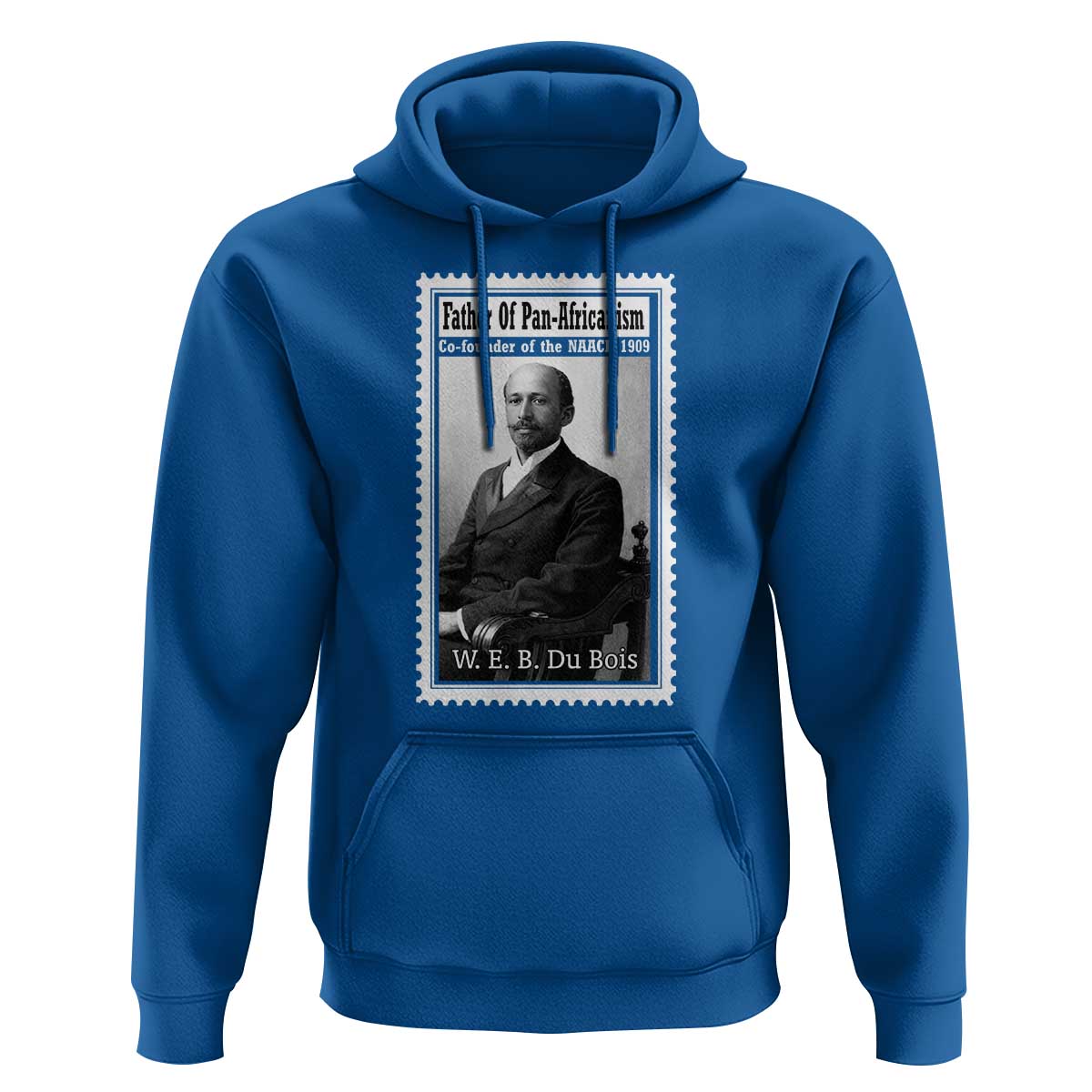 Vintage Stamp W E B Du Bois Hoodie Black Thought Leader