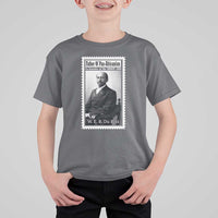 Vintage Stamp W E B Du Bois T Shirt For Kid Black Thought Leader