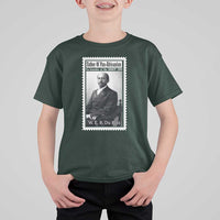 Vintage Stamp W E B Du Bois T Shirt For Kid Black Thought Leader