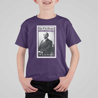 Vintage Stamp W E B Du Bois T Shirt For Kid Black Thought Leader