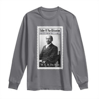 Vintage Stamp W E B Du Bois Long Sleeve Shirt Black Thought Leader