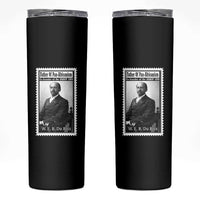 Vintage Stamp W E B Du Bois Skinny Tumbler Black Thought Leader