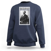 Vintage Stamp W E B Du Bois Sweatshirt Black Thought Leader